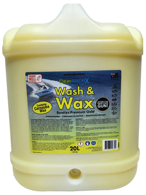 Boat Wash & Wax: Boaties Premium Gold 20 Litre