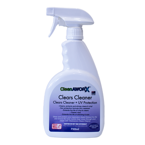 Clears Cleaner & UV Protect Spray 750ml Cleanaworx – Boat Support Australia