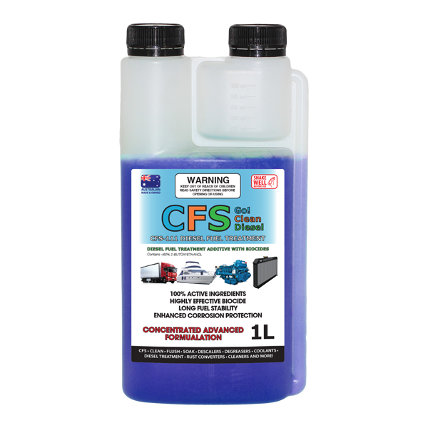 CFS GO! Clean Diesel Fuel Treatments with Biocide available 1L 5L and 20 Litre